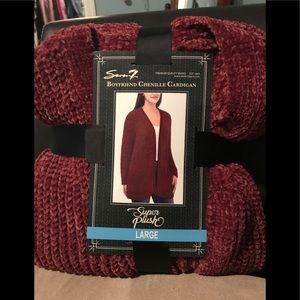 BRAND NEW velvet cardigan